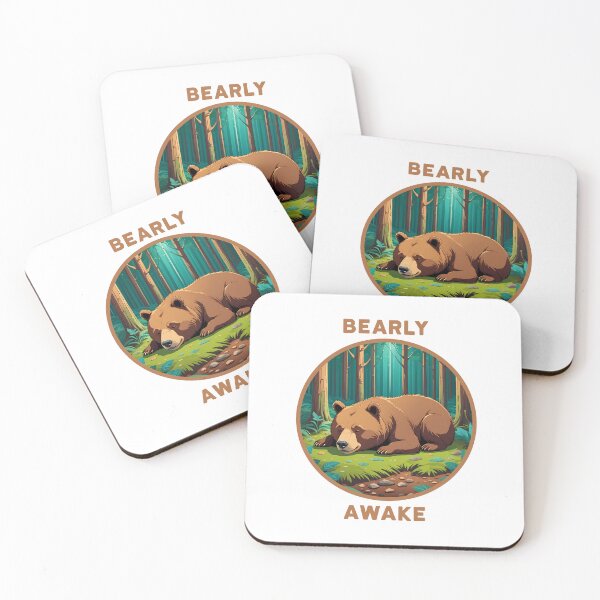 Item preview, Bearly Awake designed and sold by designsbyflo.