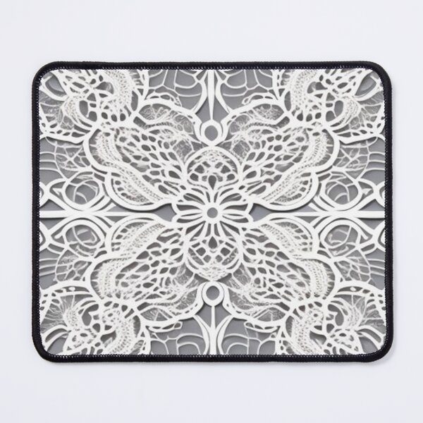 Item preview, White French lace designed and sold by Roxburylane.