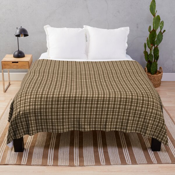 Item preview, Light Brown Tartan Pattern with Grunge Finish designed and sold by SamJanner.