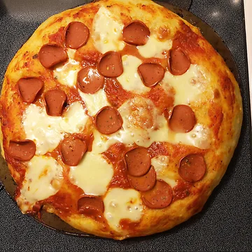 Artwork thumbnail, Pizza by Jacob Robitaille