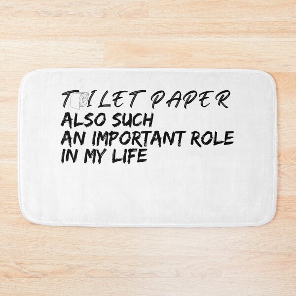 Item preview, FUNNY CUTE TOILET PAPER BATHROOM PAPER CRISIS designed and sold by Alaminee.