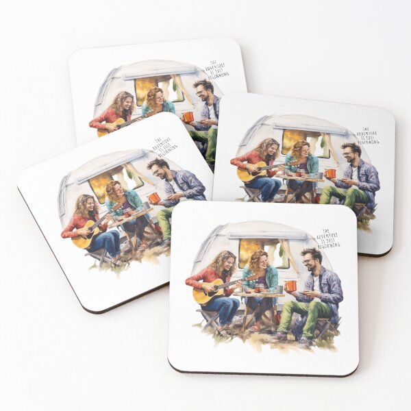 Item preview, Camping Life -  The Adventure is Just Beginning designed and sold by WeekendSurprise.