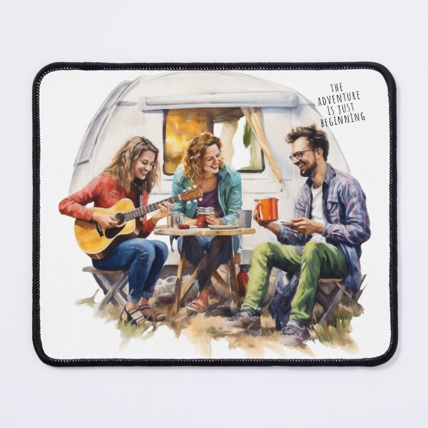Item preview, Camping Life -  The Adventure is Just Beginning designed and sold by WeekendSurprise.