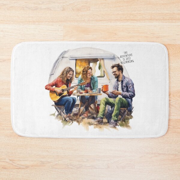 Item preview, Camping Life -  The Adventure is Just Beginning designed and sold by WeekendSurprise.