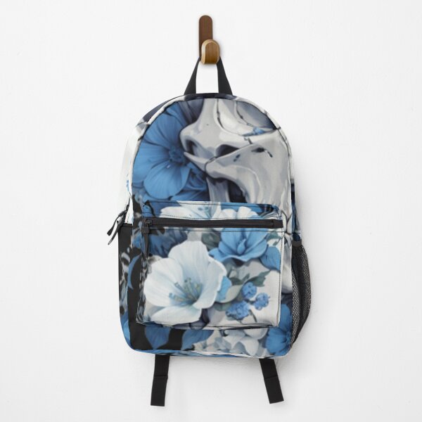 Item preview, Botanical Elegance: Celeste Skull and Flowers Design designed and sold by ArtemExpressio.