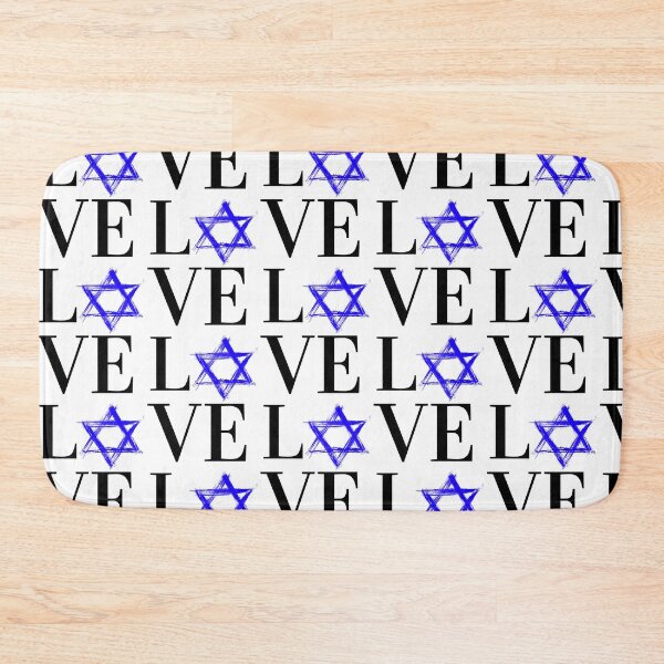 Item preview, LOVE - Israel, Star of David, Jewish designed and sold by AbstractCL.