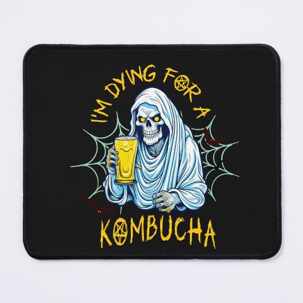 Item preview, Grim Reaper is Dying for a Kombucha! designed and sold by TempoTees.