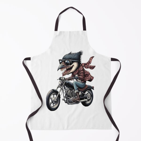 Item preview, Sparrow Riding Motorcycle Vintage Subversive Cartoon designed and sold by kustomart.