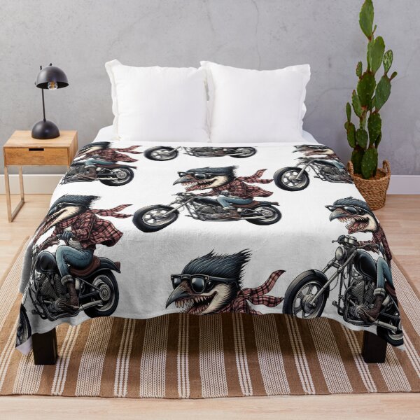 Item preview, Sparrow Riding Motorcycle Vintage Subversive Cartoon designed and sold by kustomart.
