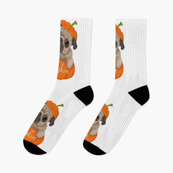 Item preview, Halloween Pug, Pug in a Pumpking, aka "Pugkin" designed and sold by BlisslyLife.