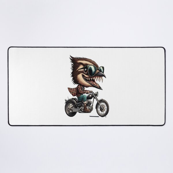 Item preview, Sparrow Riding Motorcycle  Vintage Subversive Cartoon designed and sold by kustomart.