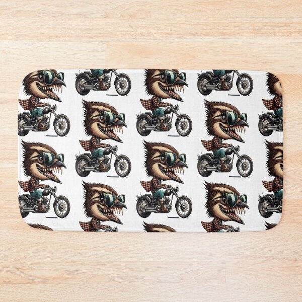 Item preview, Sparrow Riding Motorcycle  Vintage Subversive Cartoon designed and sold by kustomart.