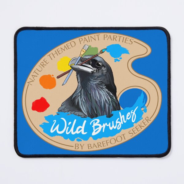 Item preview, Wild Brushes Logo designed and sold by BarefootSeeker.