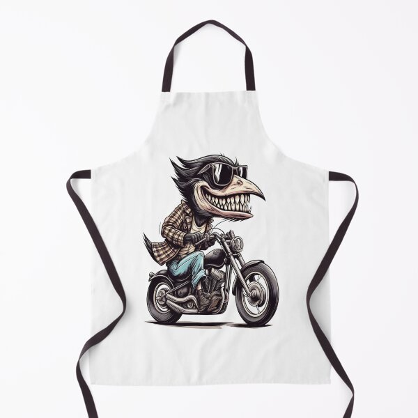 Item preview, Sparrow Riding Motorcycle Vintage Subversive Cartoon designed and sold by kustomart.