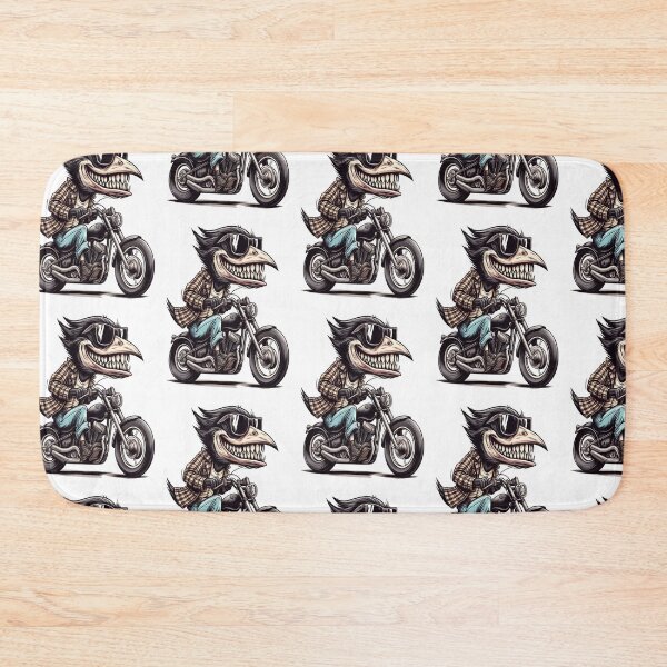 Item preview, Sparrow Riding Motorcycle  Vintage Subversive Cartoon designed and sold by kustomart.
