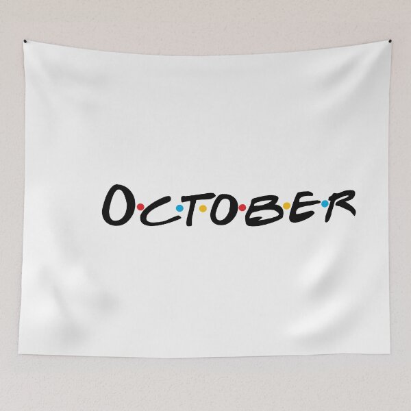 Item preview, October designed and sold by WilliamsGFX.