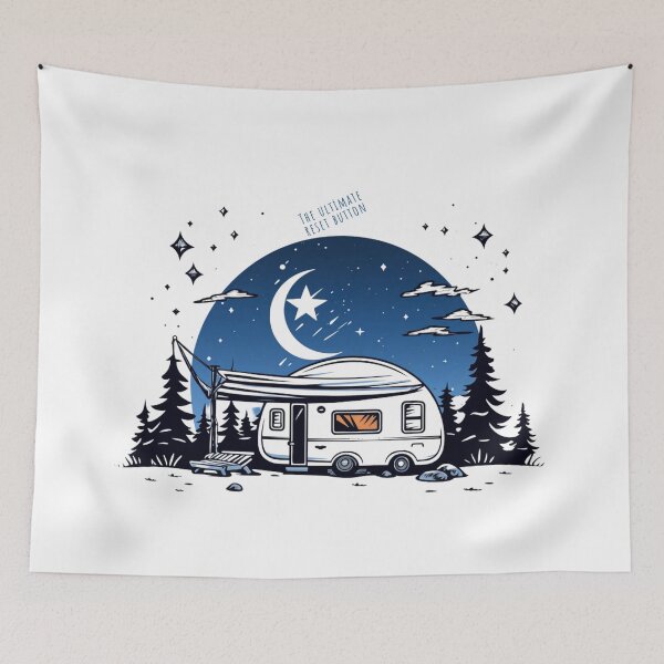 Item preview, Camping Life -  The Ultimate Reset Button designed and sold by WeekendSurprise.