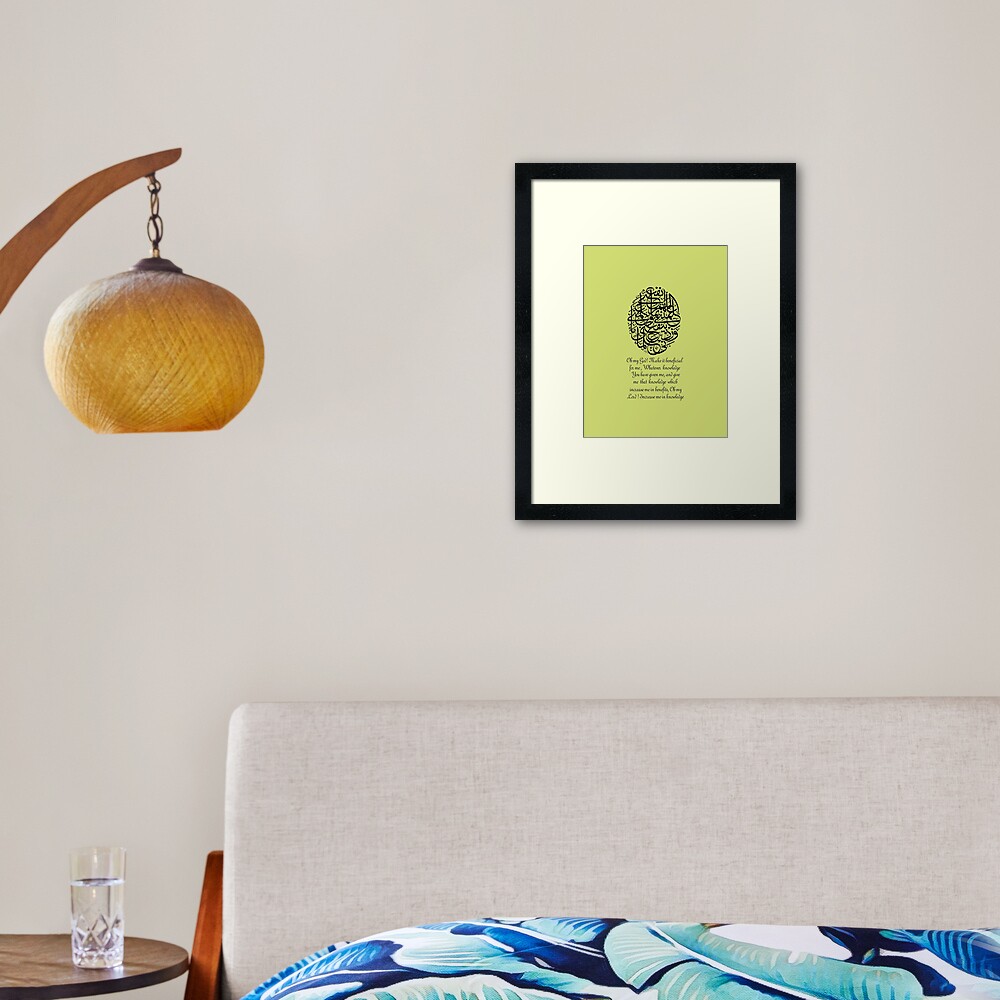 Pray for all mankind t Framed Art Print