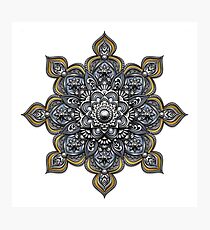 Mandala - Heraldic Photographic Print