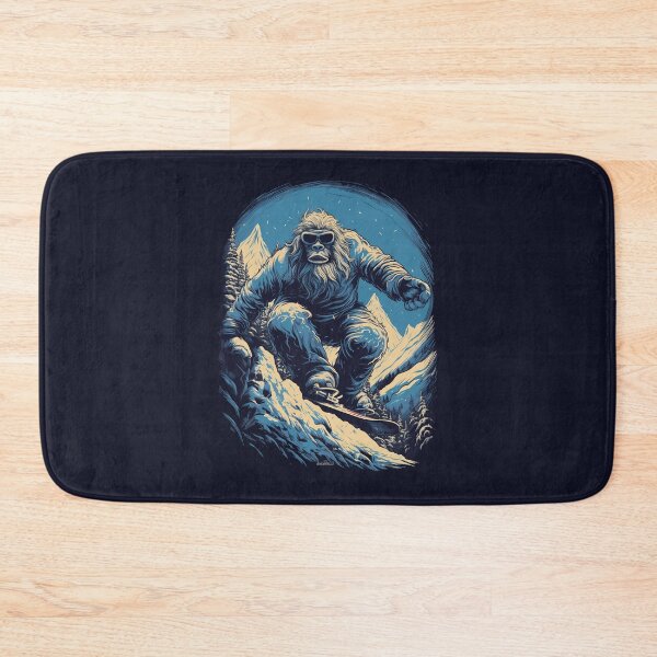 Item preview, Yeti's Alpine Adventure - Carving Up the Mountains designed and sold by Justin Haas.