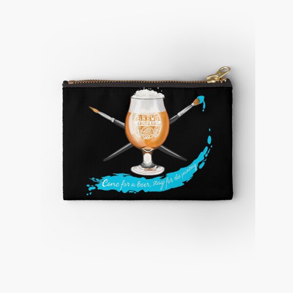 Item preview, Brushes & Brews Logo designed and sold by BarefootSeeker.
