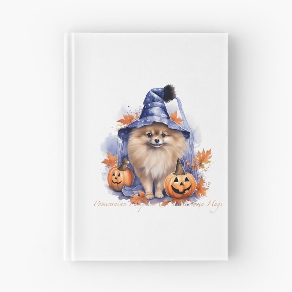 Item preview, Pomeranian Pumpkins & Halloween Hugs designed and sold by whitebirchmerch.