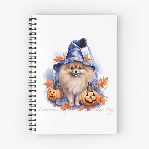 Item preview, Pomeranian Pumpkins & Halloween Hugs designed and sold by whitebirchmerch.