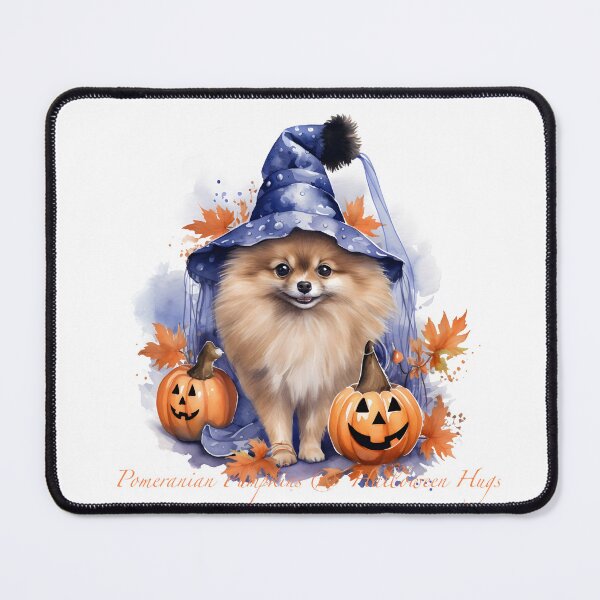 Item preview, Pomeranian Pumpkins & Halloween Hugs designed and sold by whitebirchmerch.
