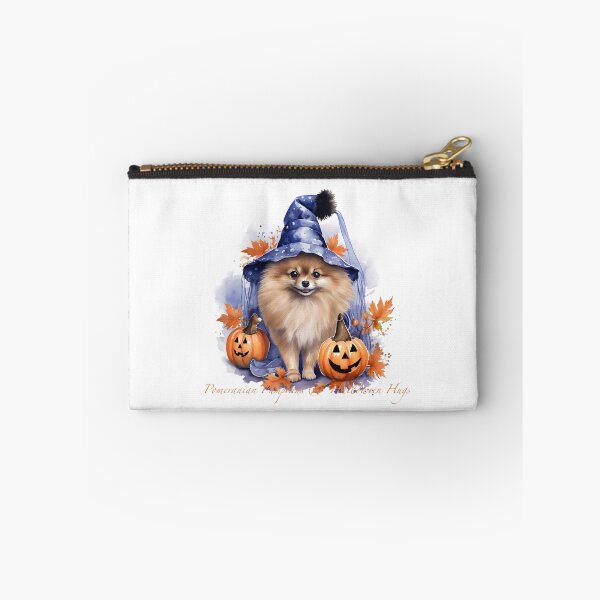 Item preview, Pomeranian Pumpkins & Halloween Hugs designed and sold by whitebirchmerch.