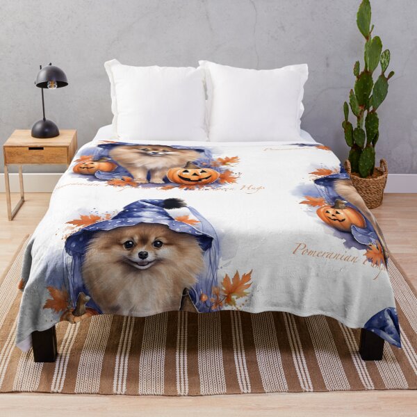 Item preview, Pomeranian Pumpkins & Halloween Hugs designed and sold by whitebirchmerch.