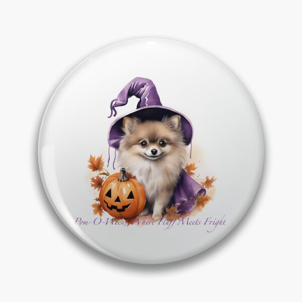 Item preview, Pom-O Ween, Where Fluff Meets Fright designed and sold by whitebirchmerch.
