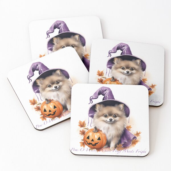 Item preview, Pom-O Ween, Where Fluff Meets Fright designed and sold by whitebirchmerch.