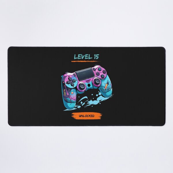 Item preview, Level 15 Unlocked Video Game Controller Skin designed and sold by T1337.