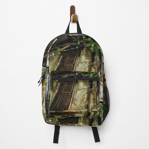 Item preview, Ruined Beauty: Old Façade with Captivating Reflection designed and sold by branaghbel.