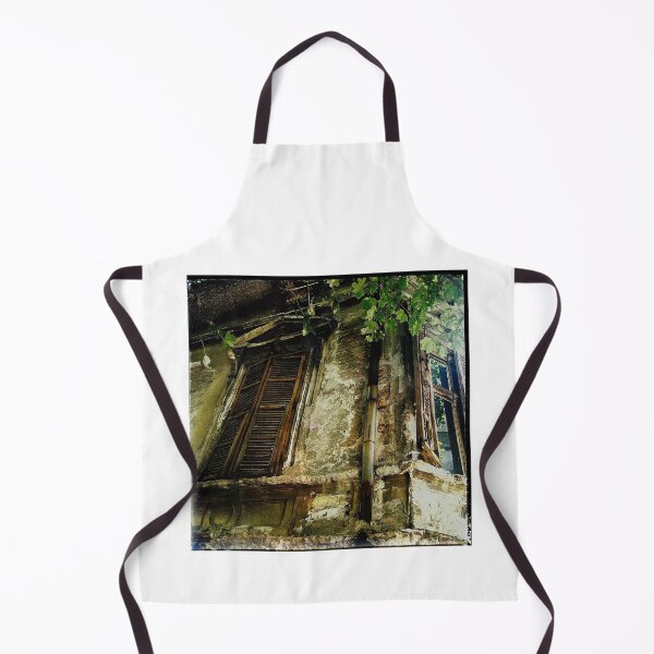 Item preview, Ruined Beauty: Old Façade with Captivating Reflection designed and sold by branaghbel.