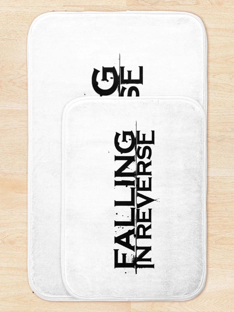 Thumbnail 5 von 6, Badematte, Falling In Reverse Merch Falling In Reverse Logo designt und verkauft von pooblios.