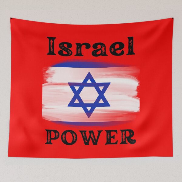 Item preview, Support Israel POWER, Star of David, Jewish, Distressed, Vintage designed and sold by AbstractCL.