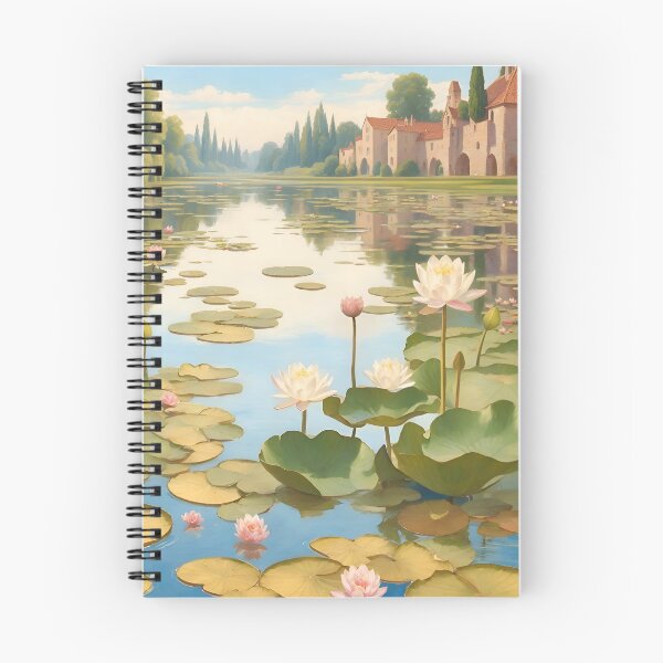 Item preview, Water Lilies in Tranquil Scenery designed and sold by Neranchara.