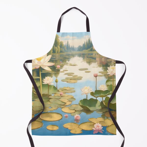 Item preview, Water Lilies in Tranquil Scenery designed and sold by Neranchara.