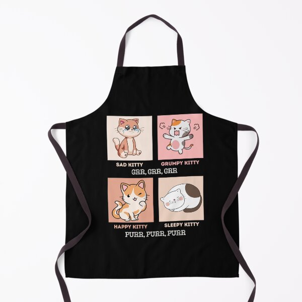 Item preview, Sad Kitty, Grumpy Kitty, Happy Kitty, Sleepy Kitty designed and sold by JRice66.