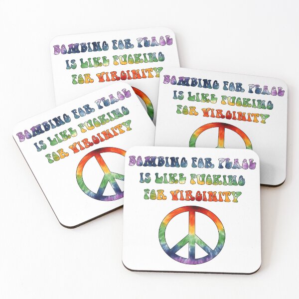 Item preview, Bombing For Peace is Like Fucking For Virginity designed and sold by ToyoTees.