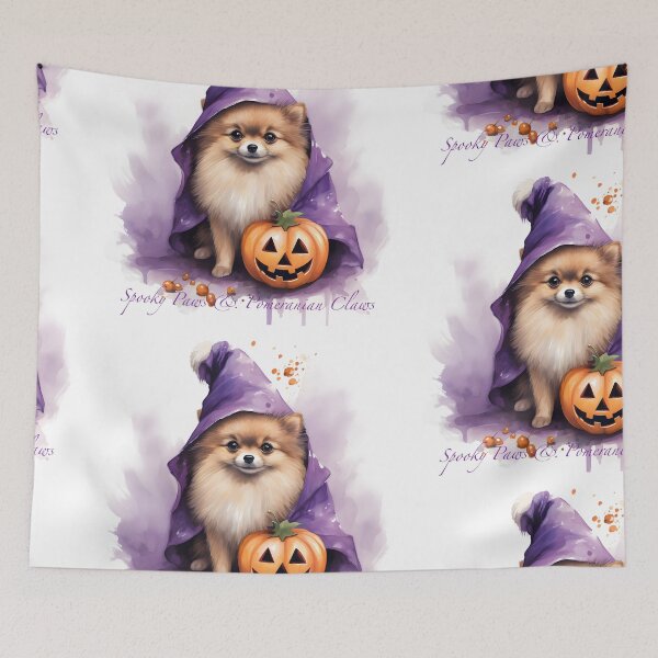 Item preview, Spooky Paws & Pomeranian Claws designed and sold by whitebirchmerch.