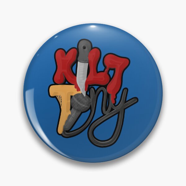 Item preview, Kill Tony Ill Illustration With Custom Letters & Mic Outlined designed and sold by Kill Tony Fan Designs.