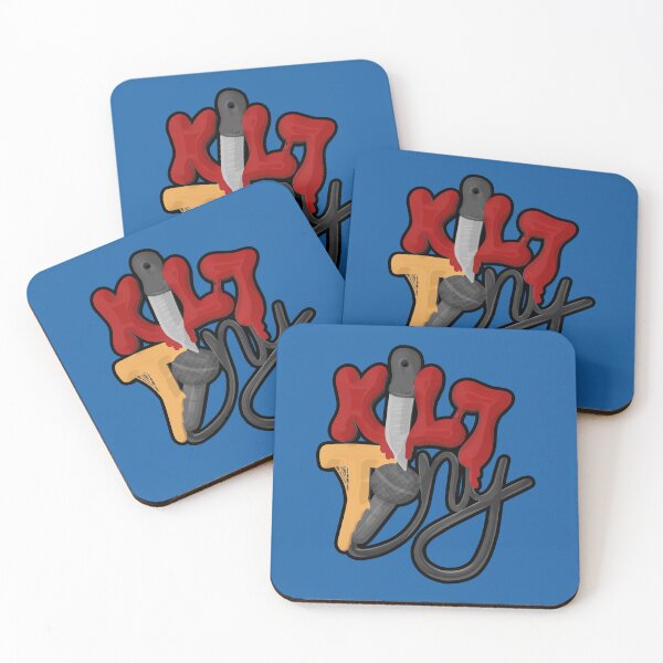 Item preview, Kill Tony Ill Illustration With Custom Letters & Mic Outlined designed and sold by Kill Tony Fan Designs.