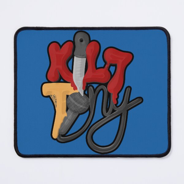 Item preview, Kill Tony Ill Illustration With Custom Letters & Mic Outlined designed and sold by Kill Tony Fan Designs.