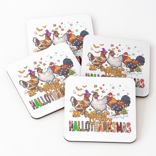 Item preview, Happy Hallothanksmas chicken lover designed and sold by PERsonalthreads.
