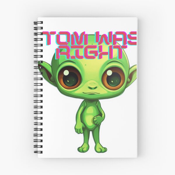 Item preview, Tom Was Right Alien Sticker designed and sold by NebNightsDesign.