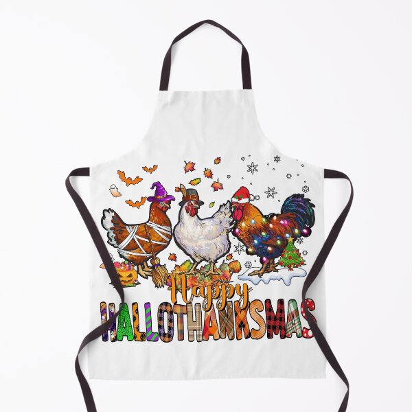 Item preview, Happy Hallothanksmas chicken lover designed and sold by PERsonalthreads.