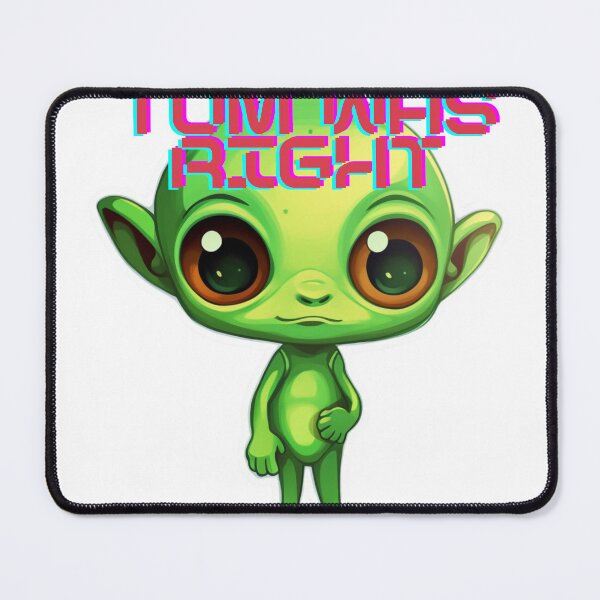 Item preview, Tom Was Right Alien Sticker designed and sold by NebNightsDesign.