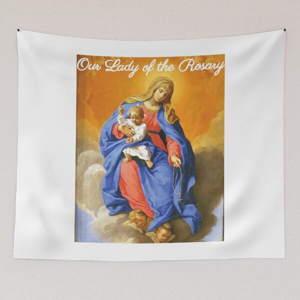Item preview, Our Lady of the Rosary designed and sold by AmenAmenAmen.